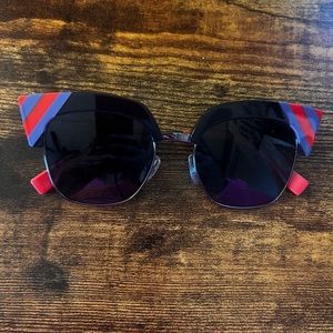 FENDI SUNGLASSES FF 0241/S CAT EYE SUNGLASSES